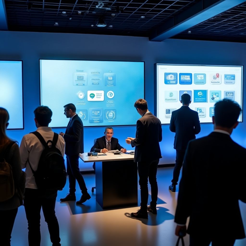 Financial technology showcase