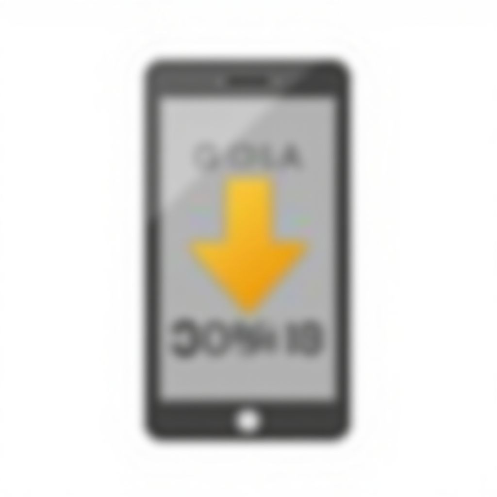 Mobile app downloads icon